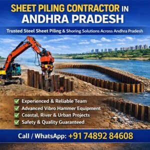 Sheet Piling Contractor in Andhra Pradesh